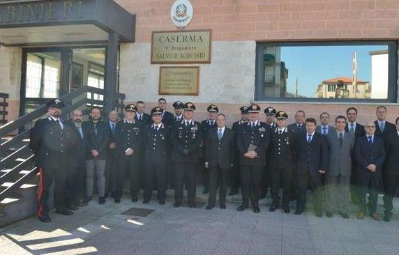 Liberarono Calevo, premiati i carabinieri 