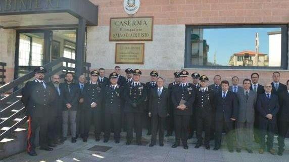 Liberarono Calevo, premiati i carabinieri