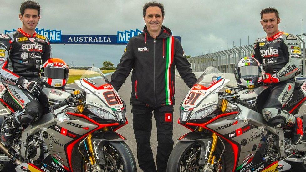 Parte la nuova avventura dell’Aprilia