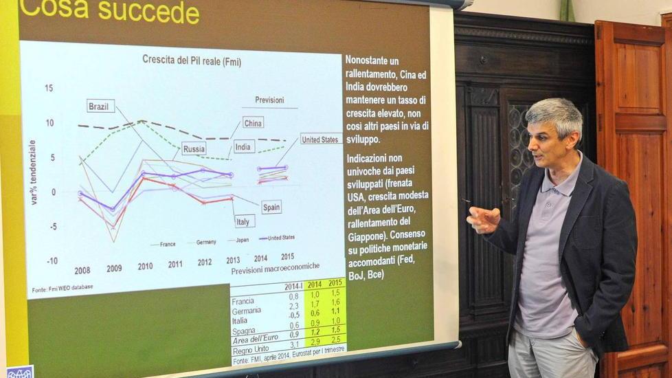 Renzo Vettori illustra la congiuntura economica pistoiese