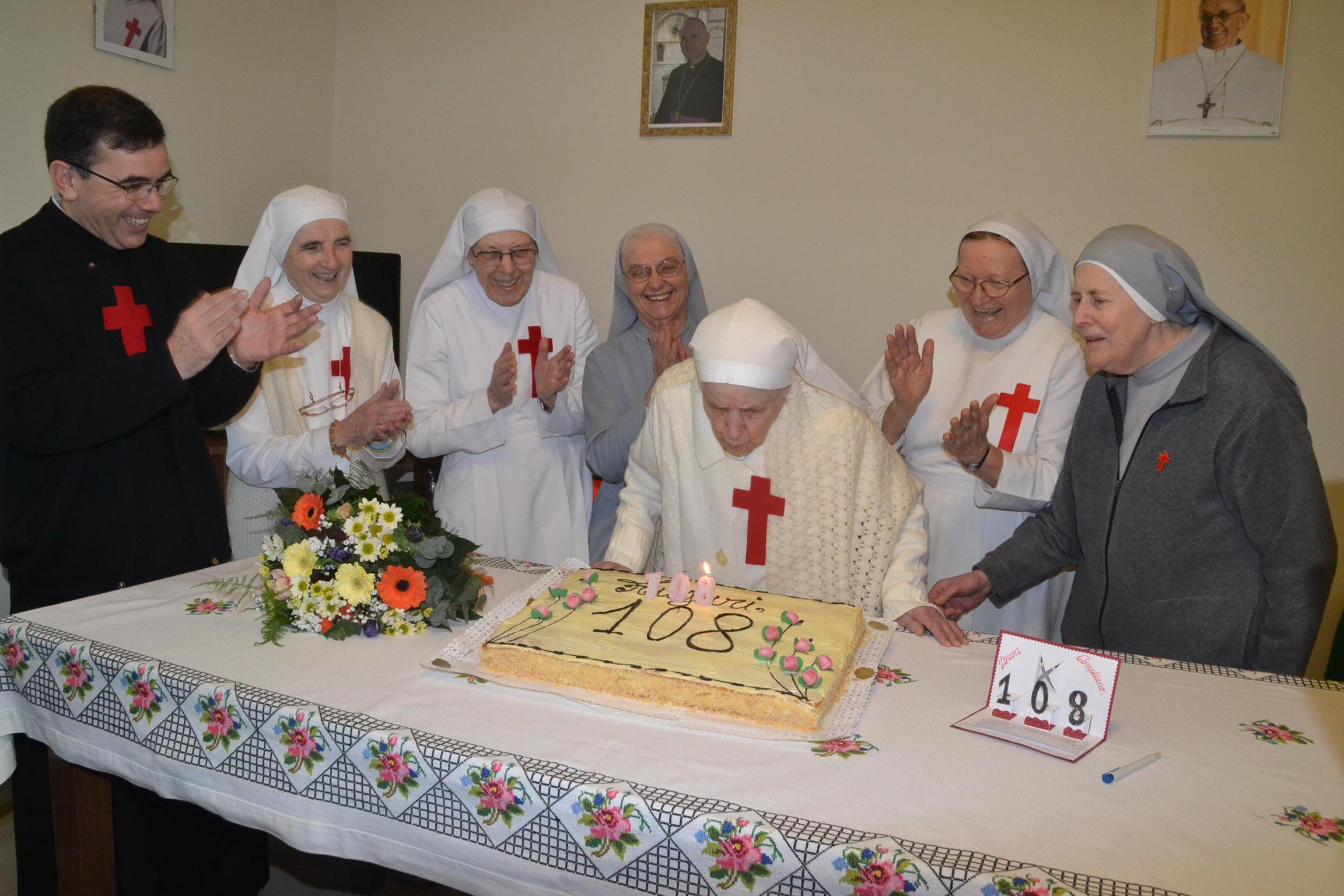 La festa di compleanno di suor Candida