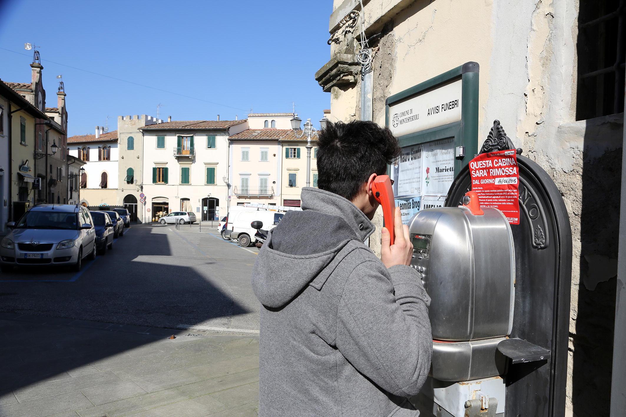 Ultime telefonate per la cabina di Montespertoli