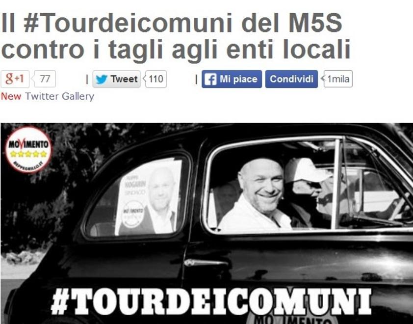 Grillo: politiche scellerate hanno affossato Livorno 