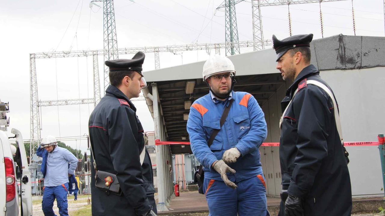 L'intervento dei carabinieri in via di San Paolo