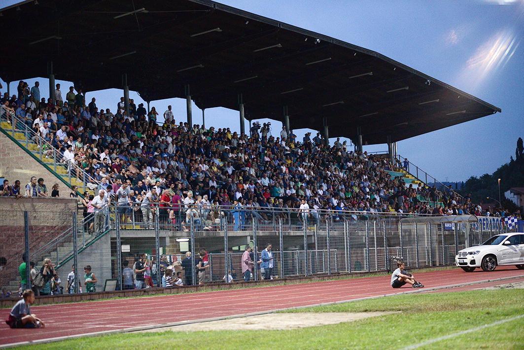 Lo stadio di Montelupo Fiorentino