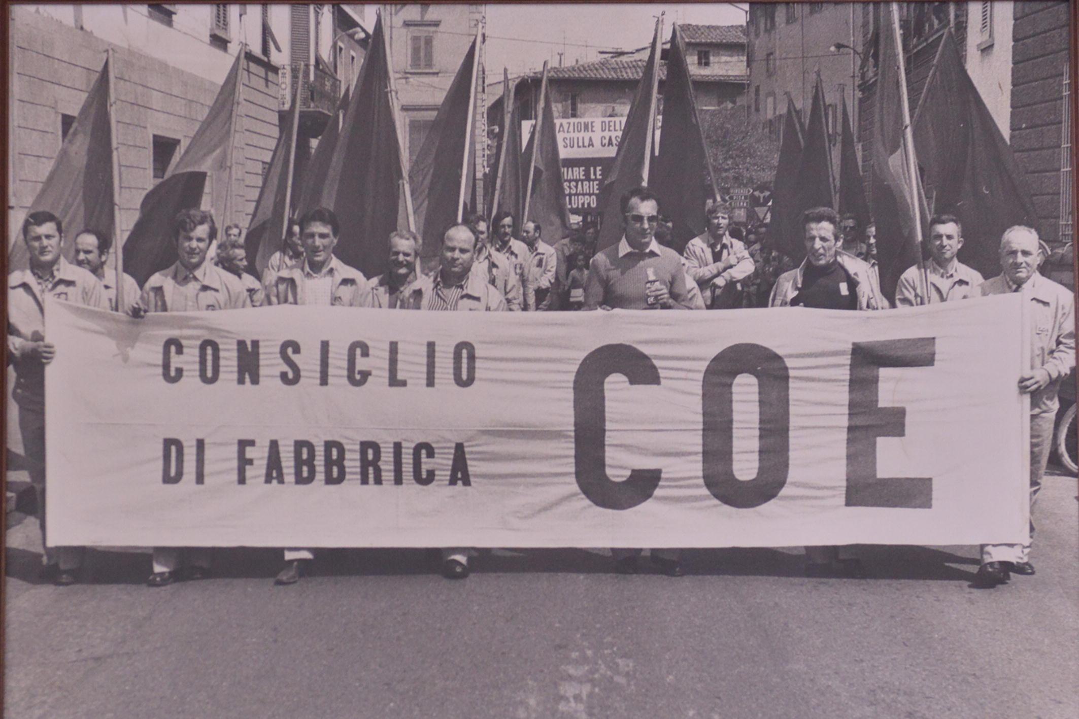 Una foto storica della Coe