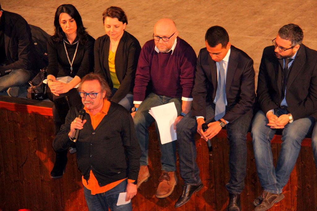 L'apertura ai Quattro Mori del Tour dei Comuni del M5s