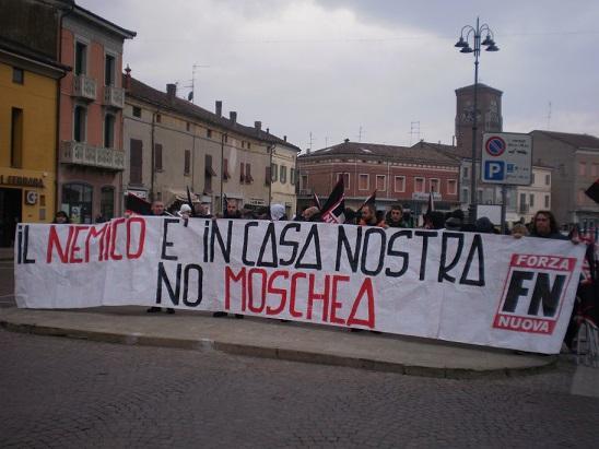 La manifestazione a Bondeno