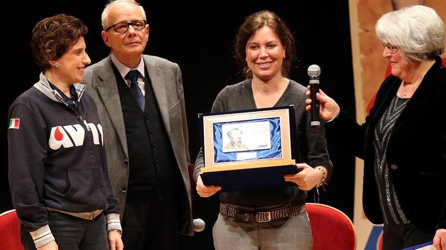 A Monsummano Sabina Guzzanti spiega quanto sia difficile fare il suo lavoro