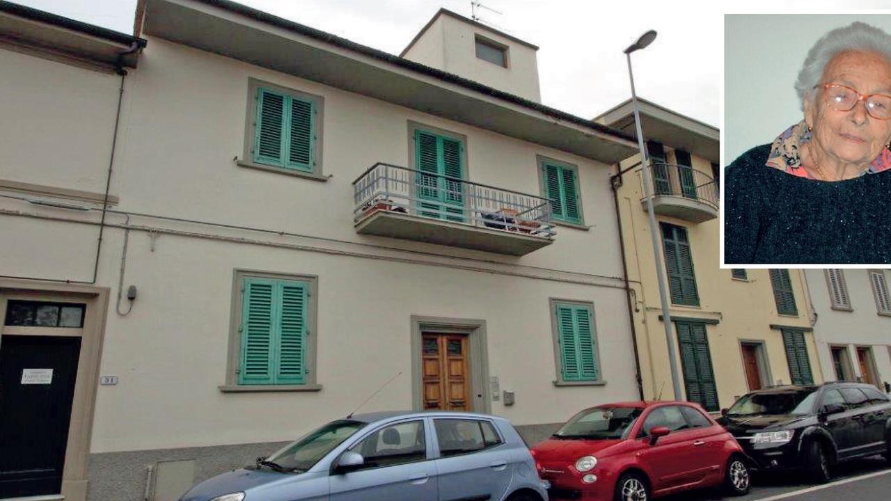 L'appartamento e in alto Alaide Arrighi
