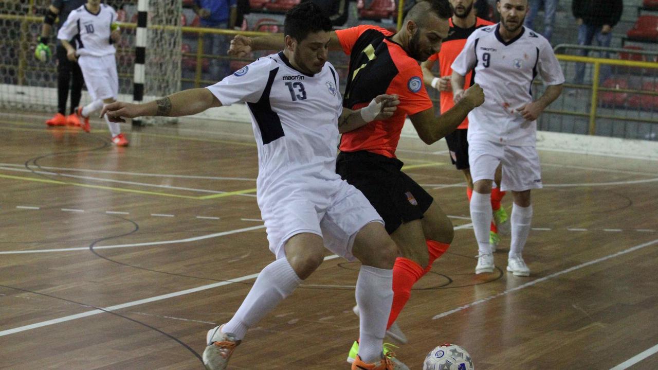 Un'azione del Prato Calcio a 5