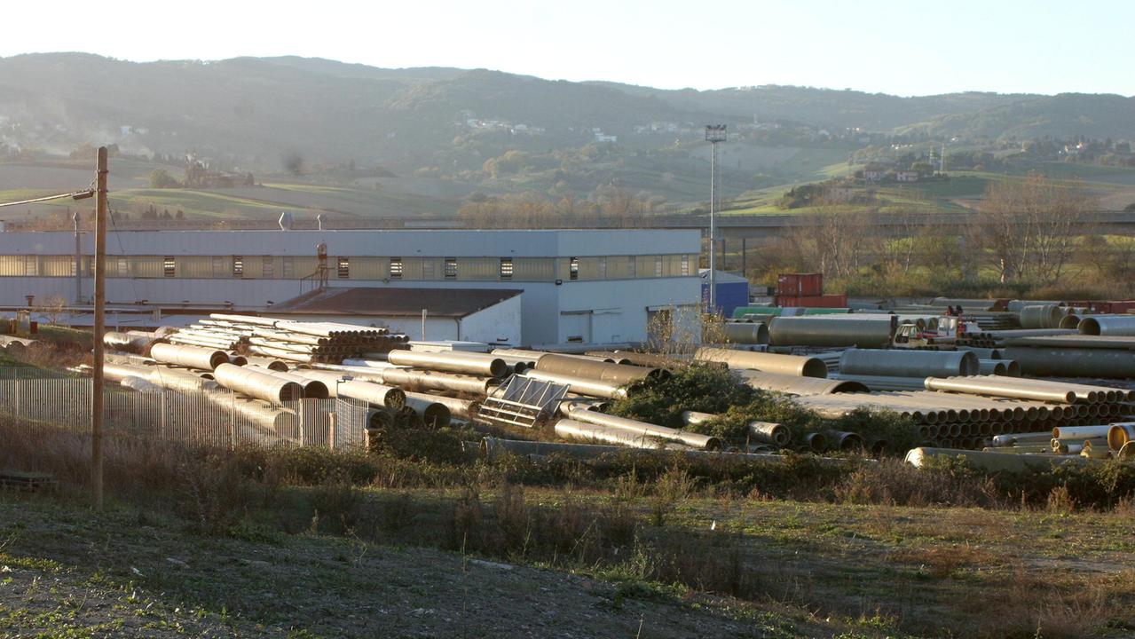 L'ex Sarplast a Santa Luce