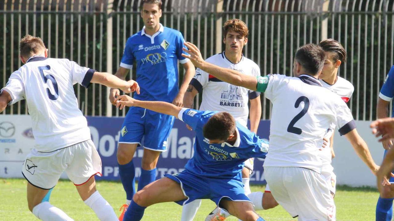Gubbio-Prato 1-1, Mancosu risponde a Bocalon