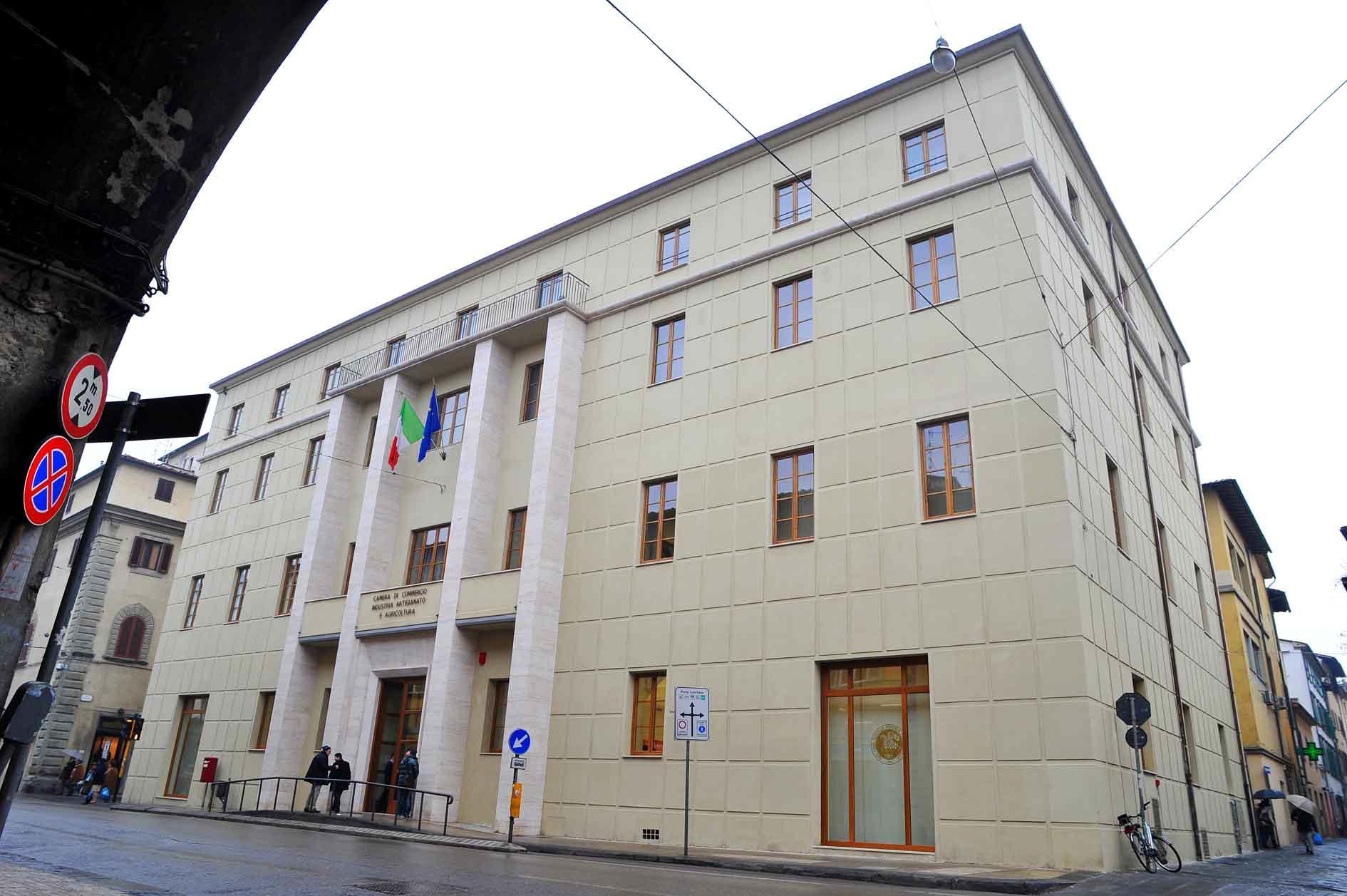 La sede della Camera di commercio di Pistoia