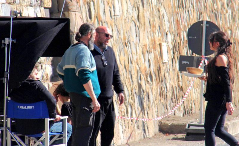 Il registra Poalo Virzì sul set 