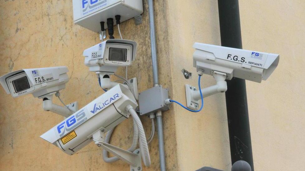 Telecamere per il controllo della città (foto di repertorio)
