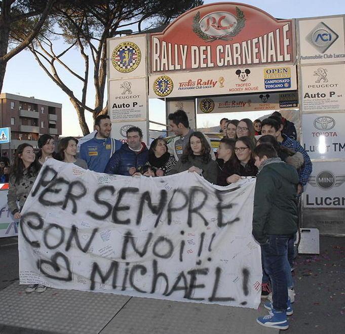 Al Rally il ricordo di Michael Petrini 