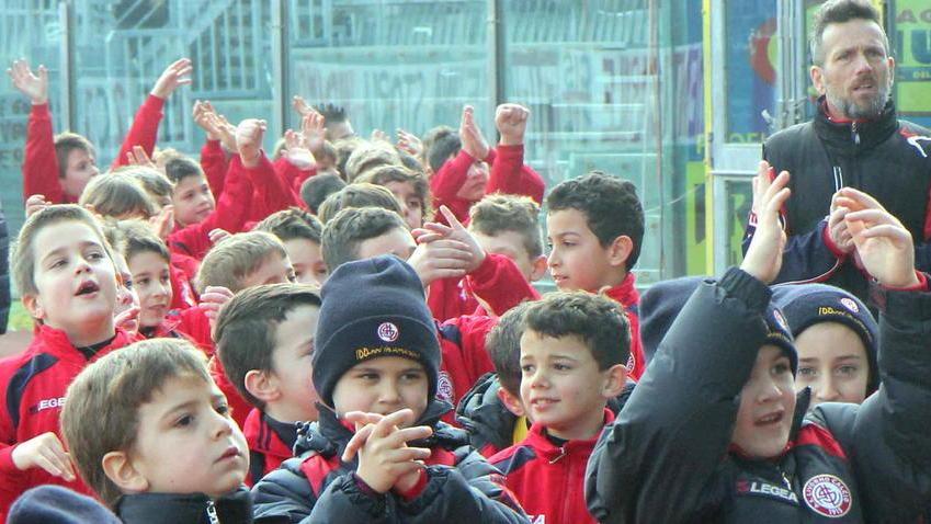 Ma per 100 bimbi dell’Academy è stata una festa indimenticabile
