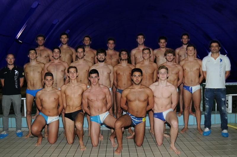 La formazione dell'Azzurra Pallanuoto