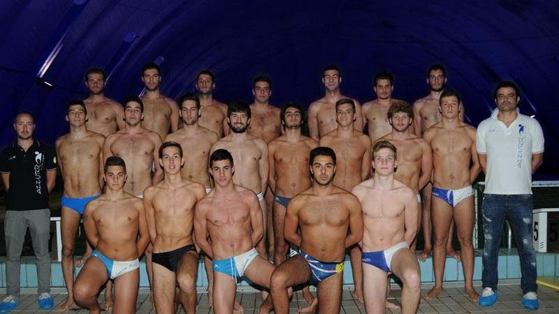 La formazione dell'Azzurra Pallanuoto