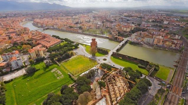 Una veduta di Pisa