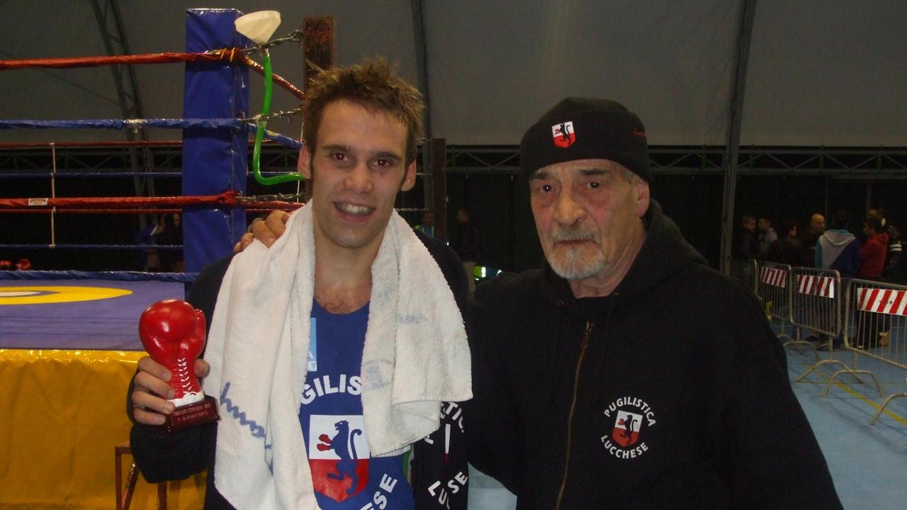 Monselesan insieme a Guglielmo Giovannetti