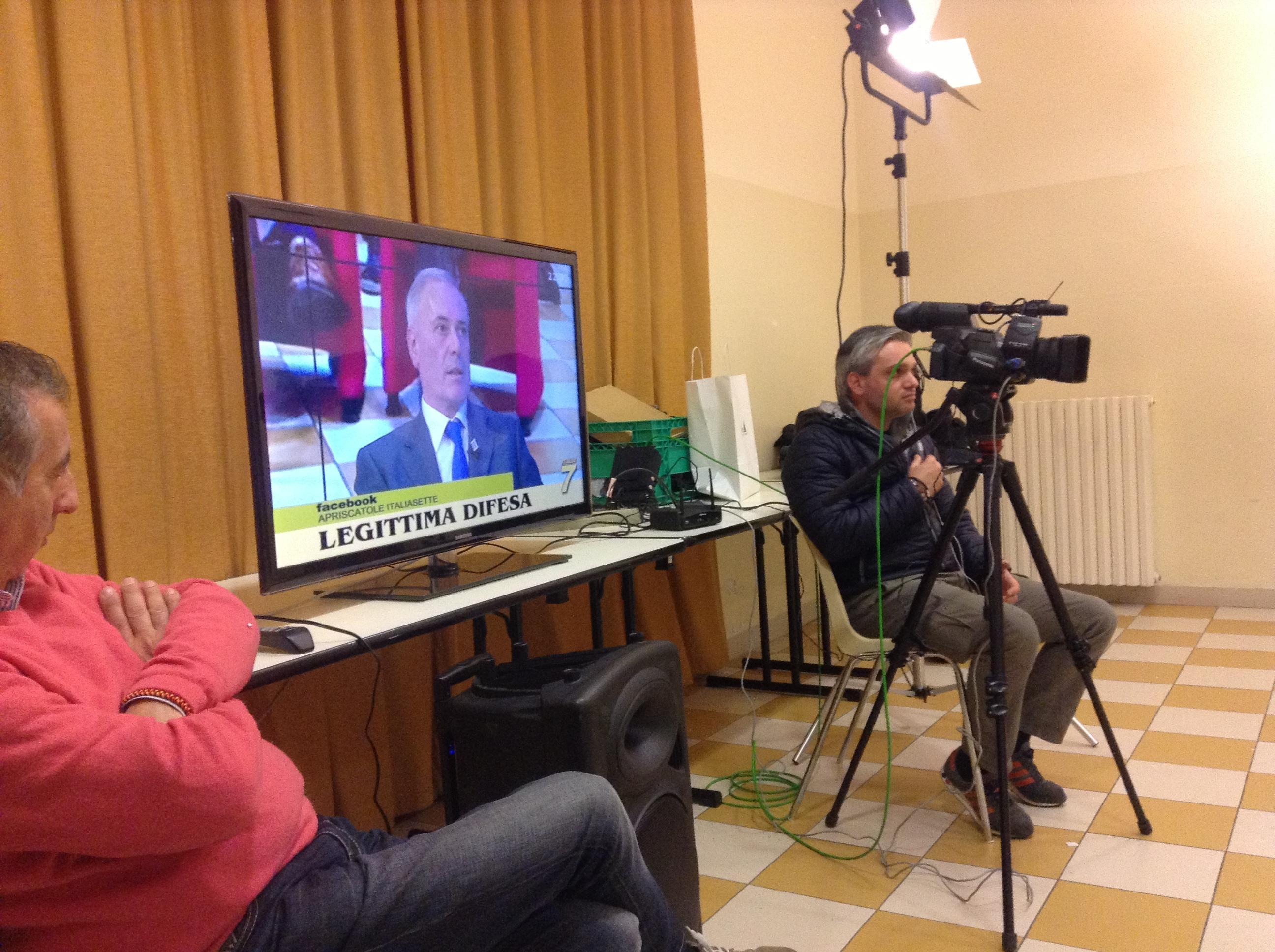 Un momento della serata dedicata ai temi della sicurezza