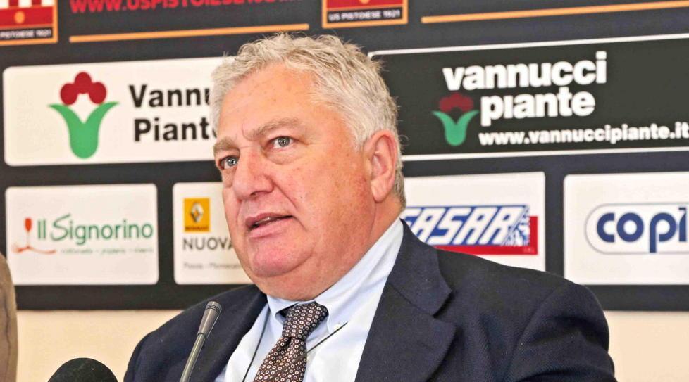 Orazio Ferrari, presidente della Pistoiese