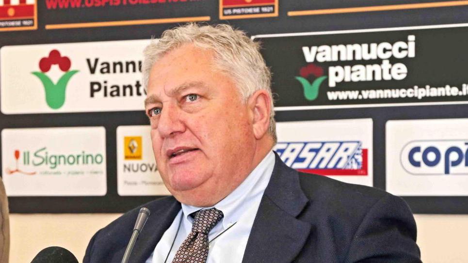 Orazio Ferrari, presidente della Pistoiese