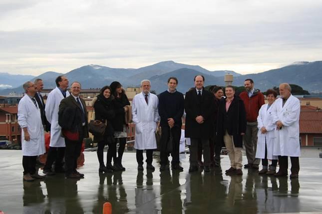  Il console degli Stati Uniti d’America, Scott A. Sternberg, con la delegazione del Dea di Cisanello