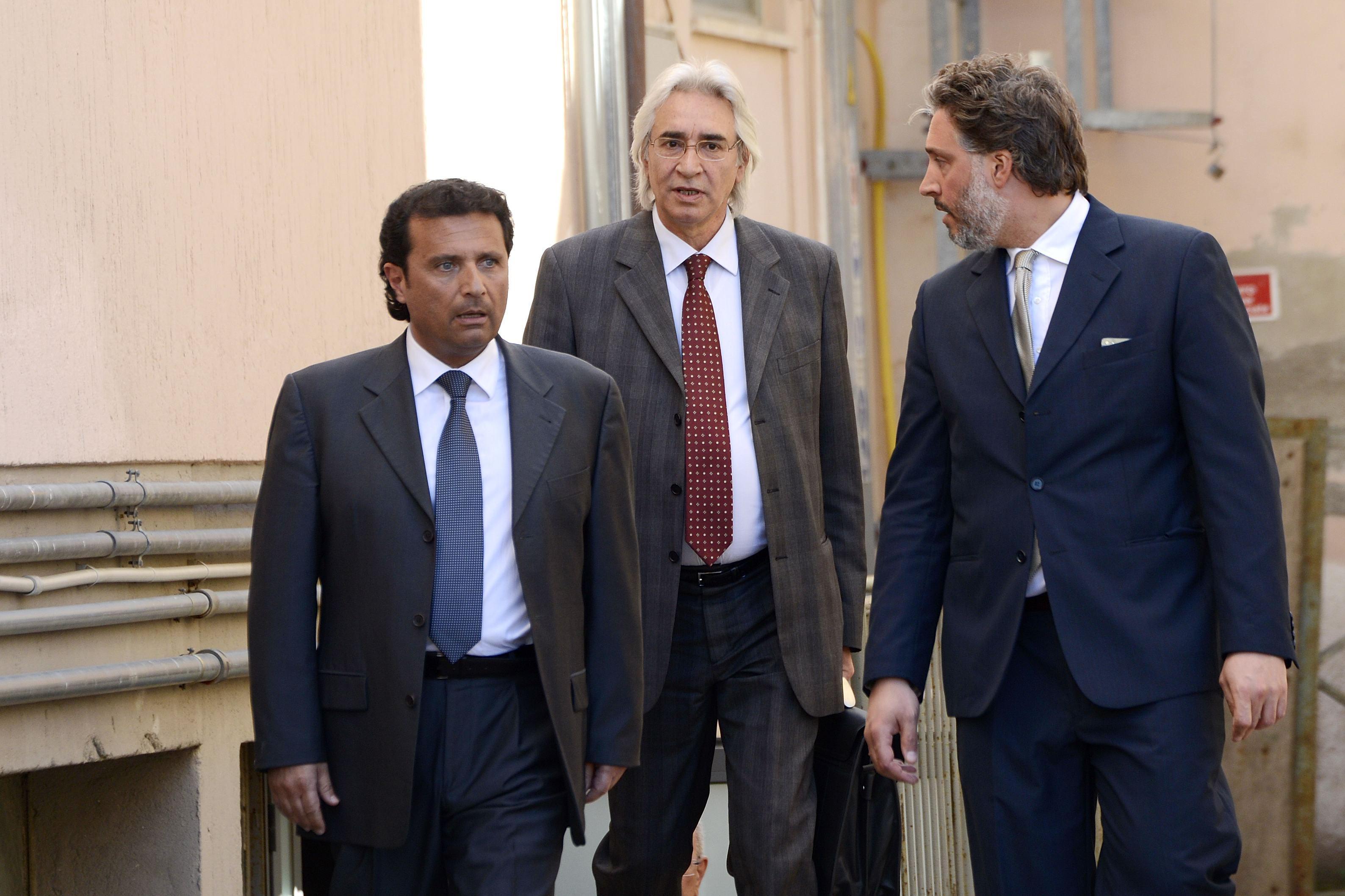 Schettino insieme ai Pepe (foto Bf)
