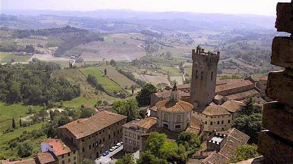 Una veduta di San Miniato