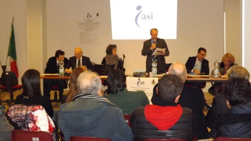 Un momento del convegno sulla ludopatia nella sala della Circoscrizione centro a Prato