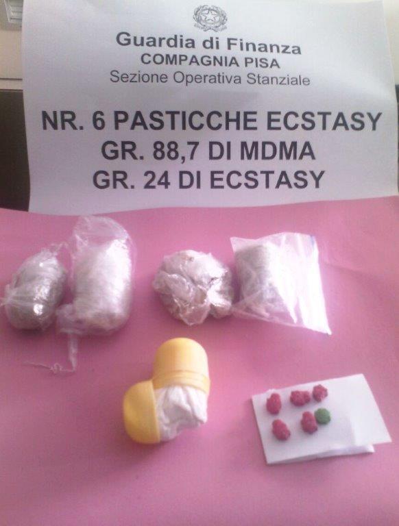 La droga sequestrata