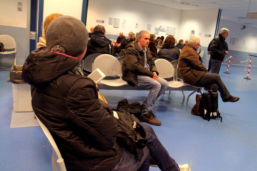 Fila in pronto soccorso