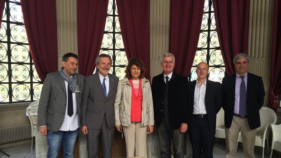 L'europarlamentare Silvia Costa in visita a Montecatini