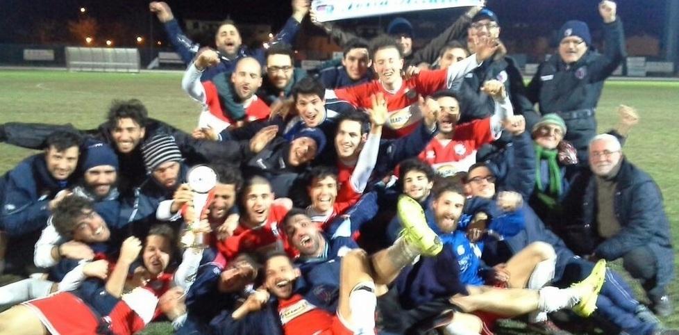I festeggiamenti del Borgo a Buggiano vincitore della Coppa Provinciale 2014-15