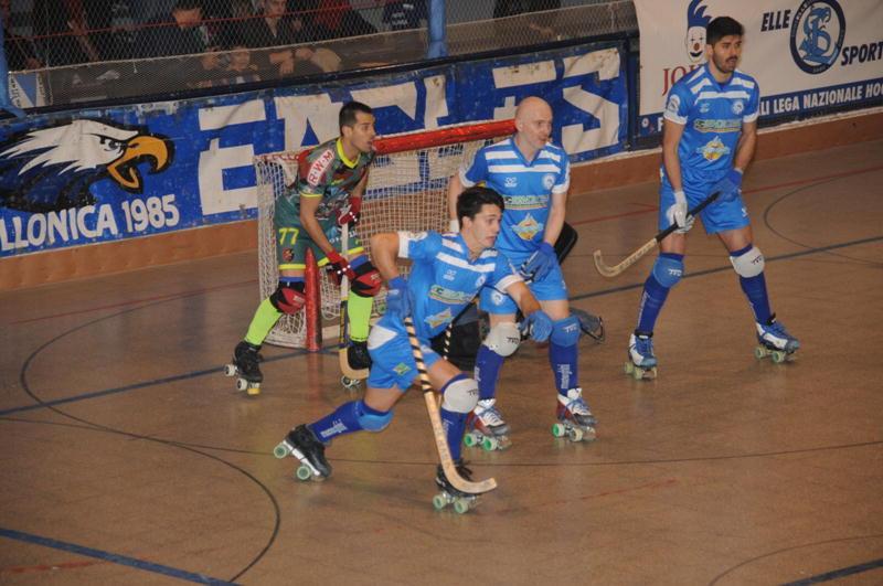 Una fase della partita fra Follonica e Breganze