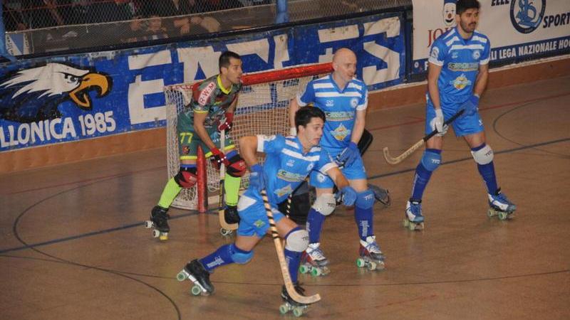 Una fase della partita fra Follonica e Breganze