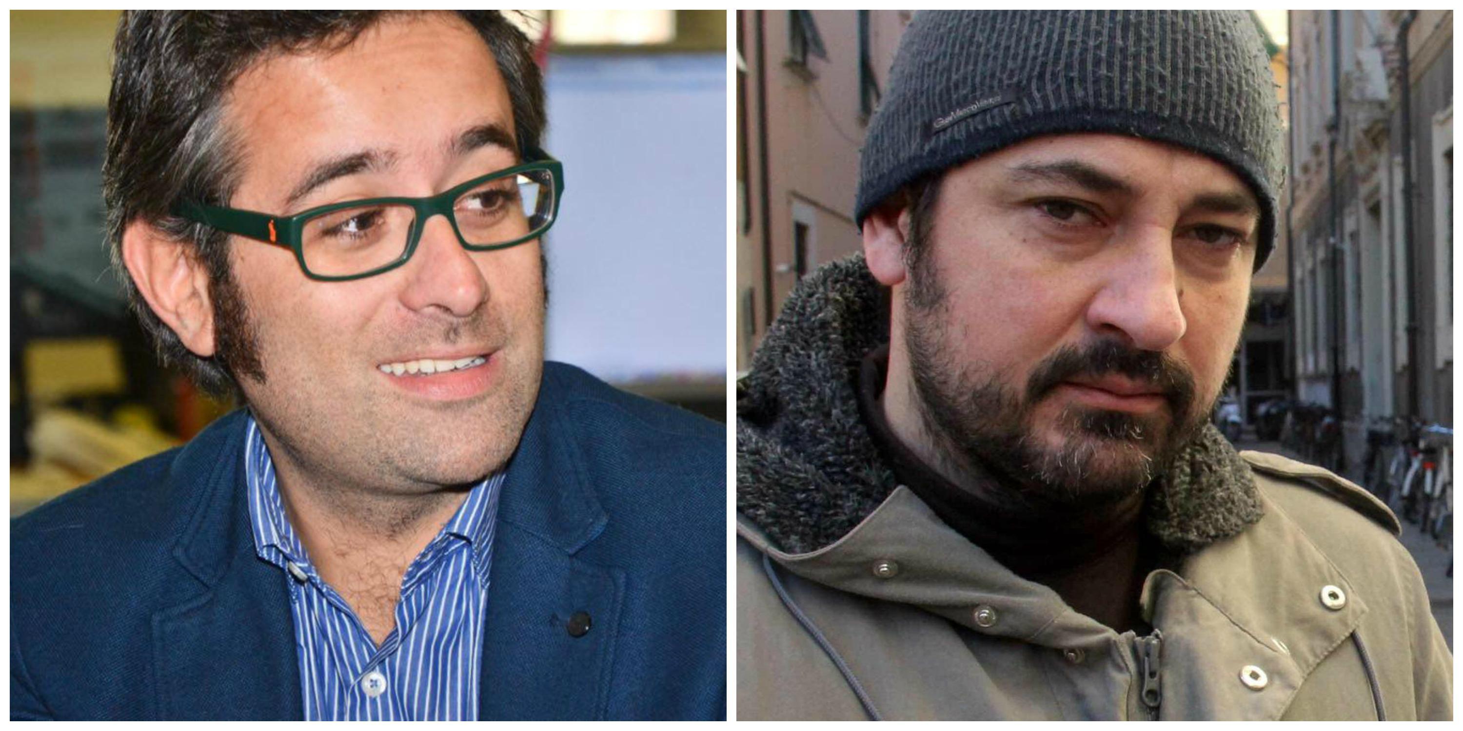 Lorenzo Bacci e, a destra, Andrea Auteri