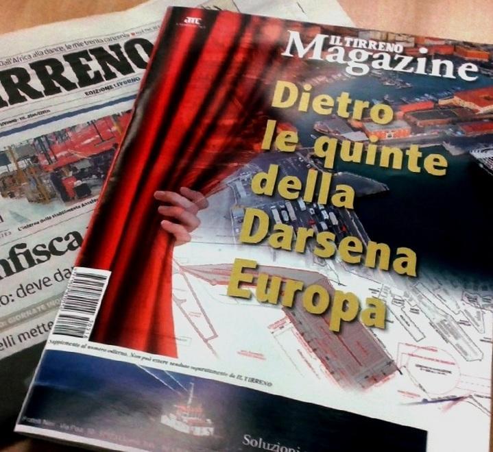 IL TIRRENO REGALA UN DOSSIER DI 52 PAGINE SULLA DARSENA EUROPA