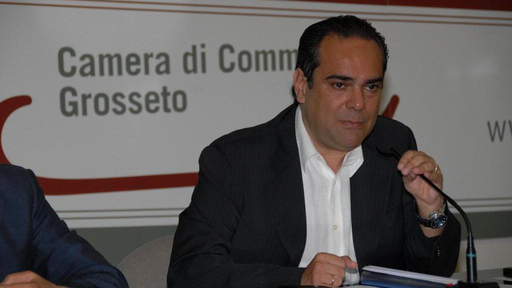 Gianni Lamioni, presidente della (ormai quasi ex) Camera di Commercio di Grosseto