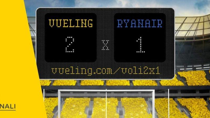 Vueling sfida Ryanair: quando lo spot è impertinente