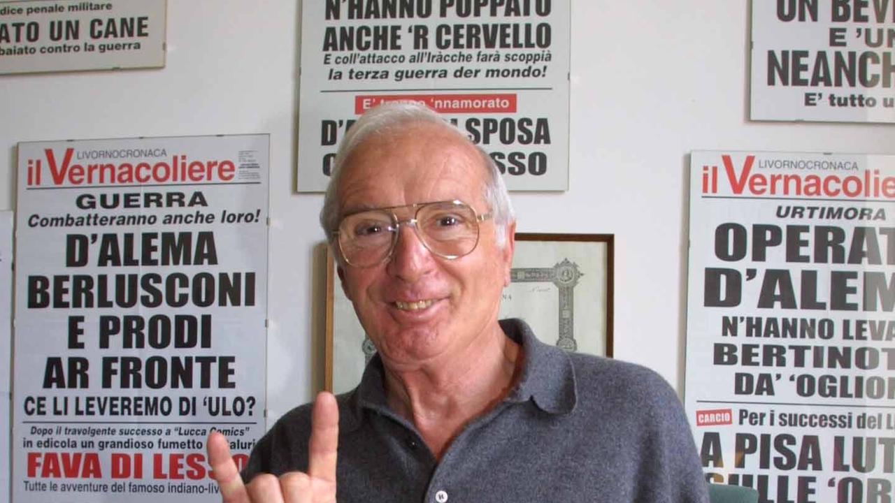 Mario Cardinali, direttore del Vernacoliere