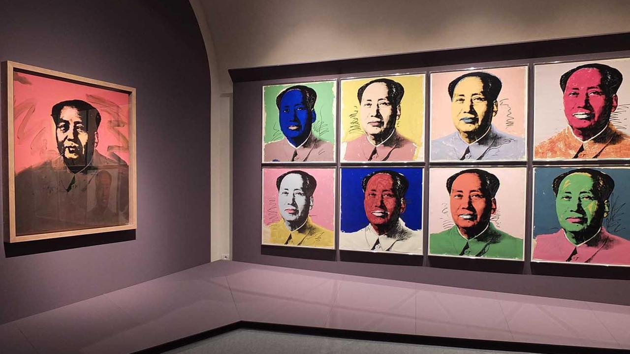 Opere di Andy Warhol in mostra