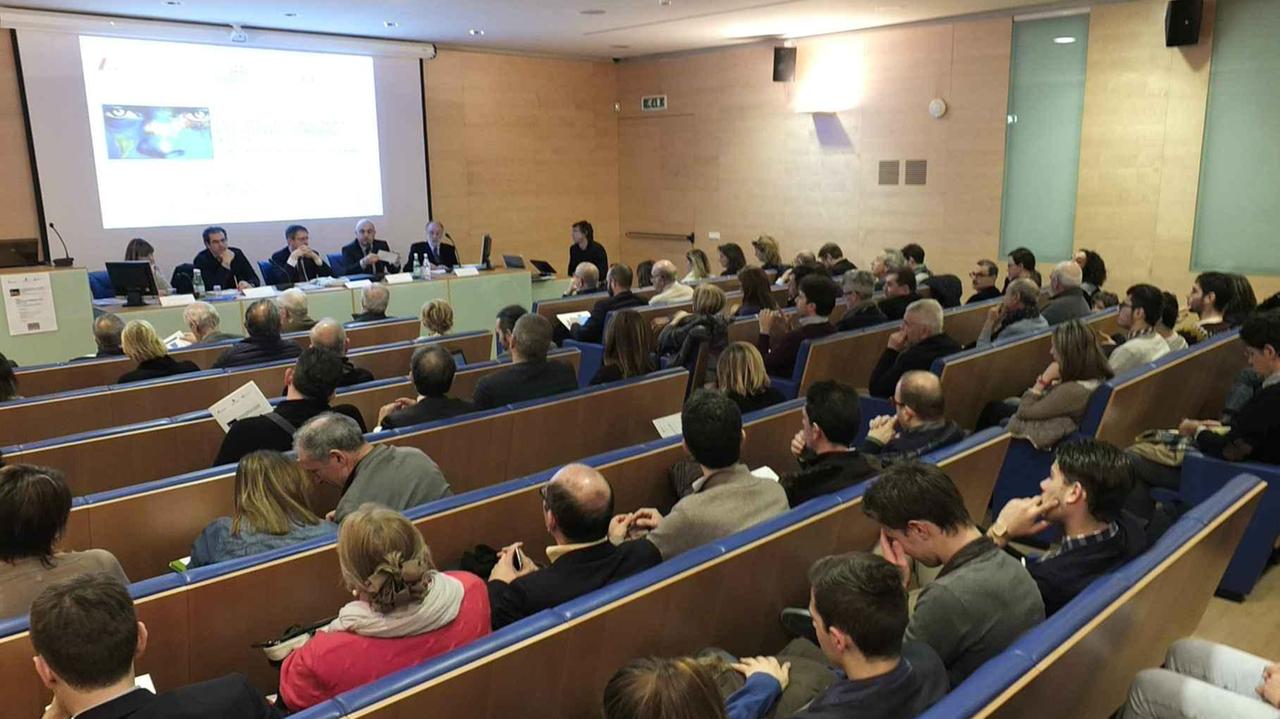 Un momento della presentazione dello studio della Bocconi