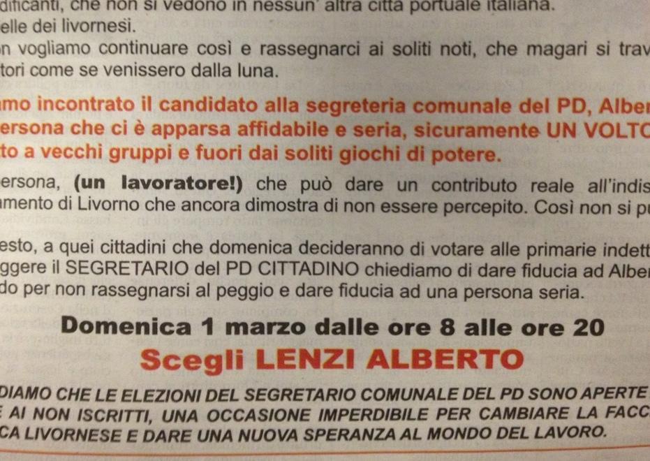 I riparatori con Lenzi: ora rischia l’esclusione 