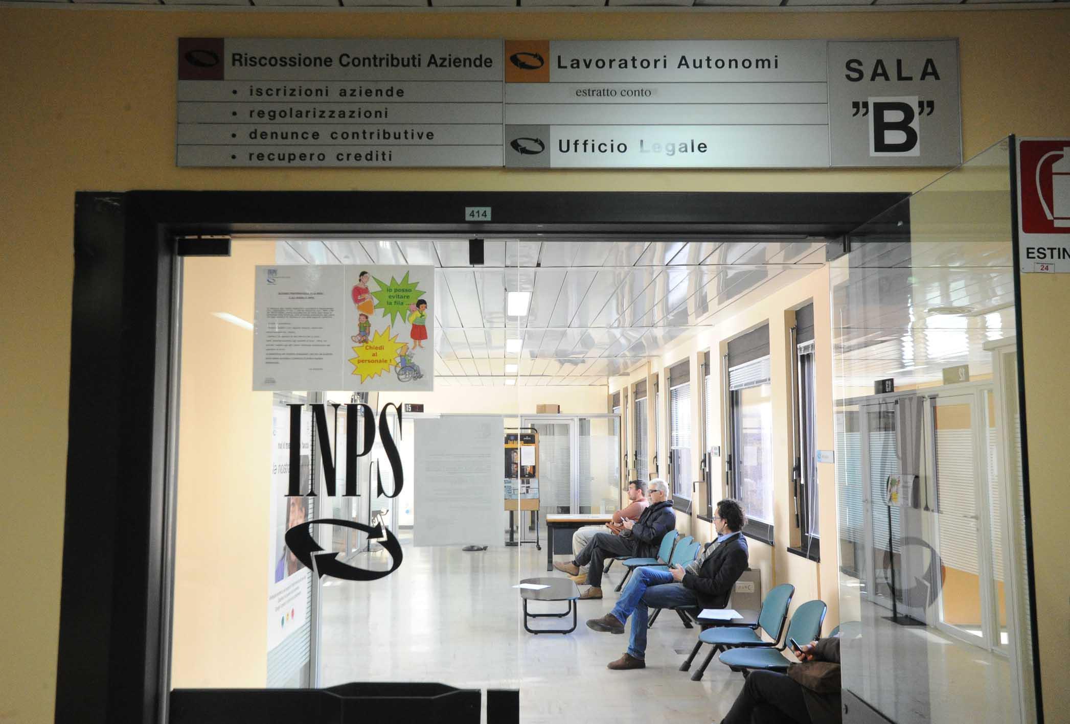 Un ufficio dell'Inps