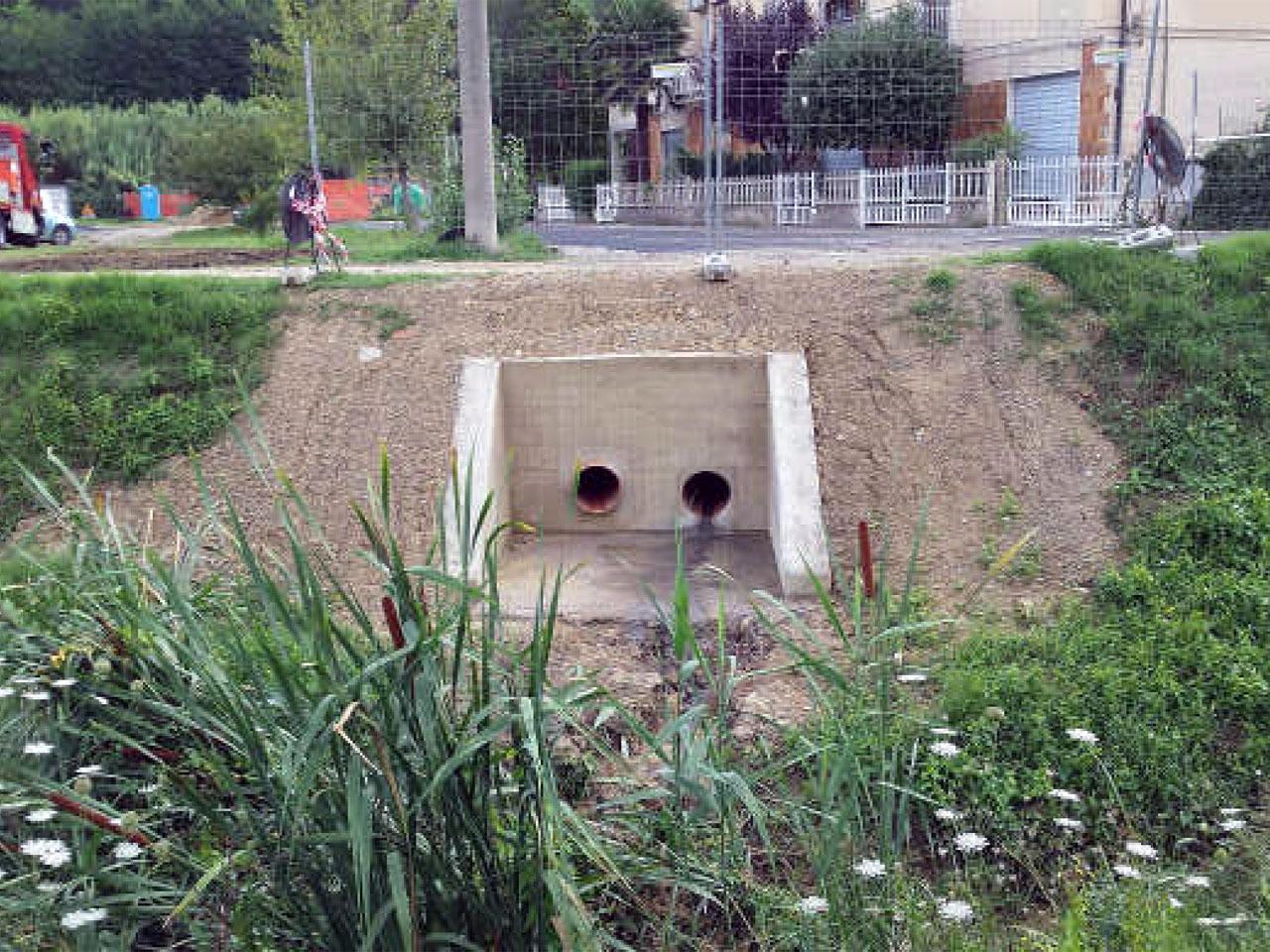 I lavori al Rio di Fucecchio