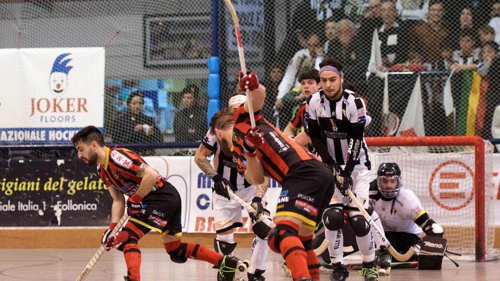 Una fase di gioco della finale tra Cgc e Breganze (Foto Marzia Cattini)